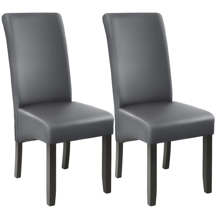 2 cadeiras de jantar ergonómicas